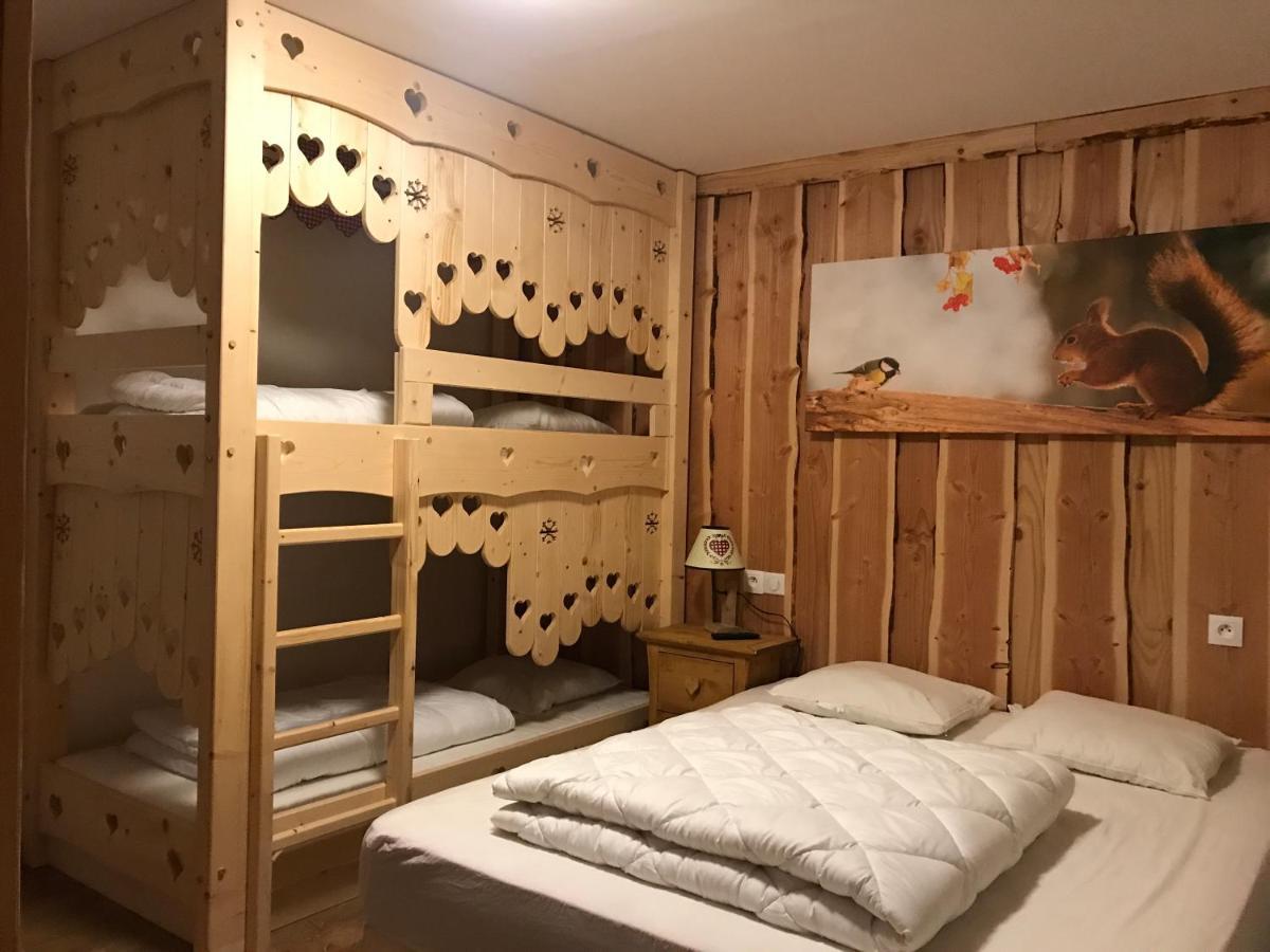 לה ברסה Chalet Spa Le Diamant Nathalie Mn La Rouge מראה חיצוני תמונה