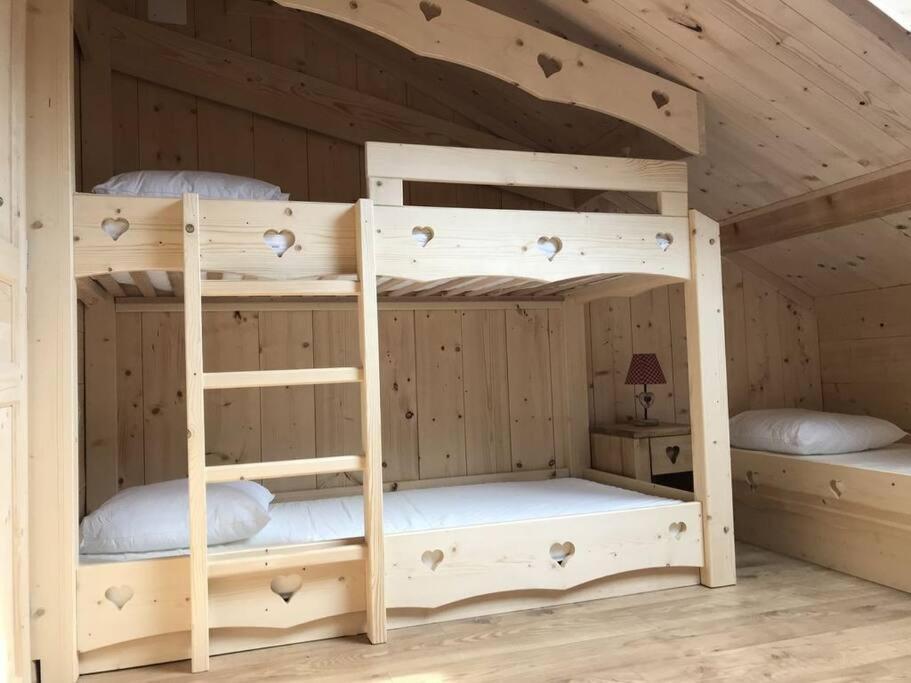 לה ברסה Chalet Spa Le Diamant Nathalie Mn La Rouge מראה חיצוני תמונה